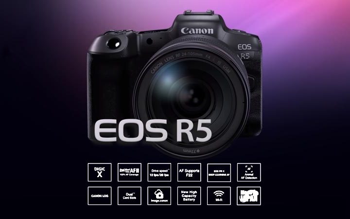 8K വിഡിയോയും ആയി കാനൻ EOS R5 ഇറങ്ങി.