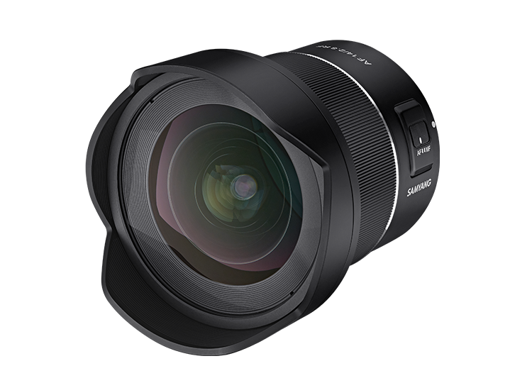 samyang 14 rf af front