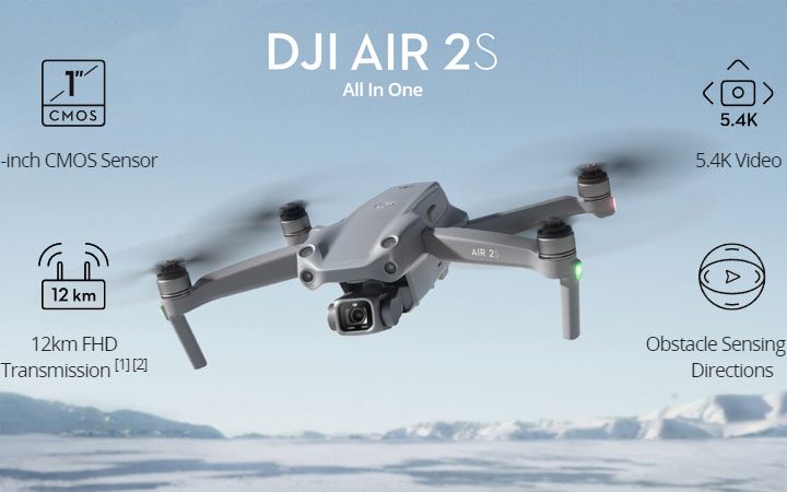 കുഞ്ഞൻ ഡ്രോണിൽ ഒത്തിരി കാര്യം. Mavic Air 2S അവതരിപ്പിച്ച്‌ DJI